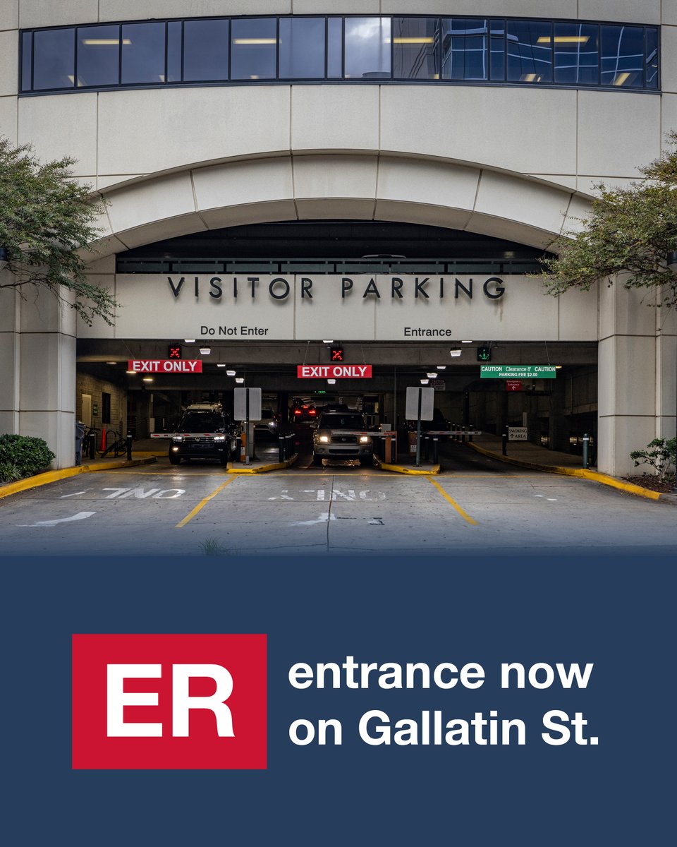 Need to visit our Emergency Room? Remember to use the HH Visitor Parking garage on Gallatin Street. The Madison Street ER entrance is temporarily closed so we can expand our Madison Street bed tower. 

For a map to the Visitor Parking garage, click here 👉 bit.ly/40fEDi6