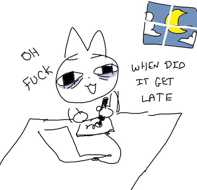 noooOOOOOOOO when its suddenly 4 am against ur will!!!!!!!! 