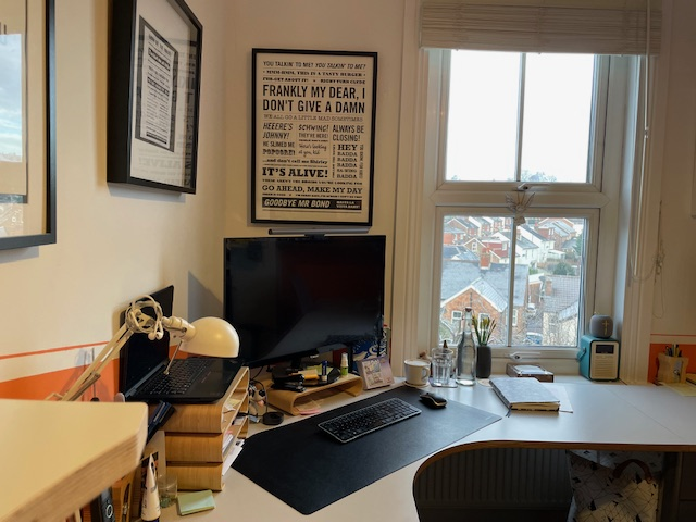 JMSimpsonauthor's tweet photo. Thought people might like to see where it all happens.
(Plus I've had my annual tidy up).
#writingcommunity #readingcommunity #writingroom #authorlife https://t.co/baSNGWuhGP