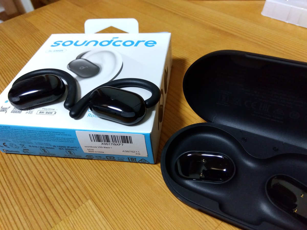 sakuraqtaro's tweet photo. なかなか良い

#オープンイヤー
#soudcore
#Anker https://t.co/SAbcJMda0E