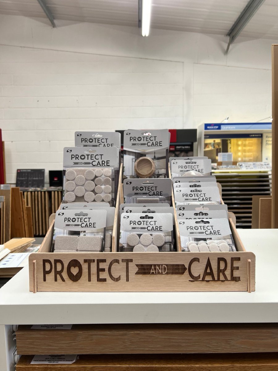 chesterflooring's tweet photo. Prevent the risk of damage to your beautiful new floors with the Protect And Care range of products.

The felt pads are the invisible shield your furniture needs, preventing scratches and scuffs on your hardwood, laminate, and tile floors. Easy to install, durable, and stylish! https://t.co/IWzCV5ndC1