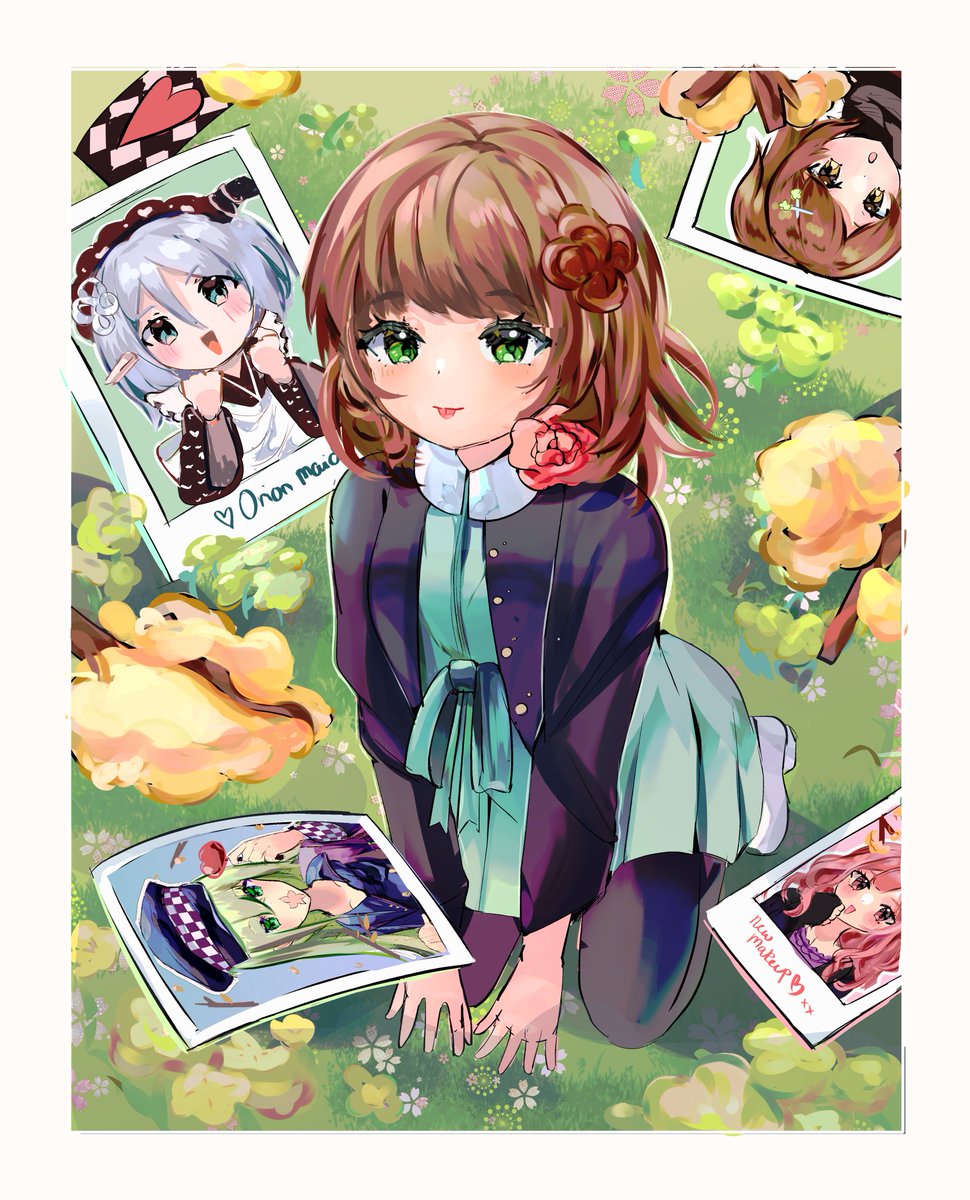 I FORGOT TO POST but i drew our beloved heroine a bit ago!! (With Orion ...