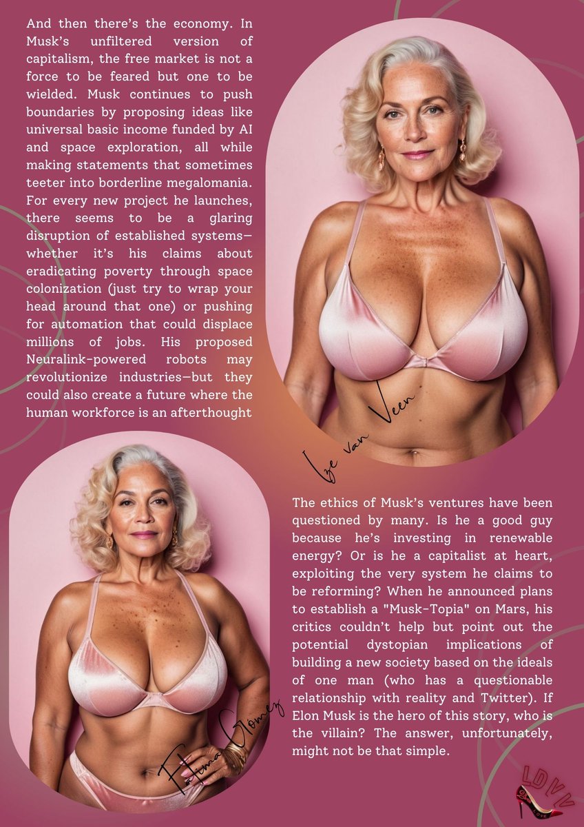 LDVVMagazine's tweet photo. 💎 Dive into the Pink Edition of VELLUTO LDVV MAGAZINE! 🌸

Want the complete 80-page PDF? Send us a DM or email (Email in bio)! 📩

#VellutoLDVV #PinkEdition #CurvyConfidence #MatureElegance #BodyPositive #LuxuryVibes #Empowerment #Art #LoveYourself #Beautiful #FashionMagazine https://t.co/cutZqUispT