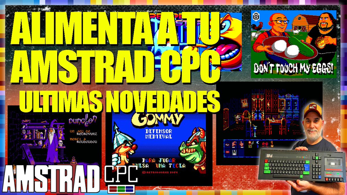 vidaextraretro's tweet image. Esta tarde, a las 18:00 horas, os dejo en ESTRENO, un RESUMEN de parte de los últimos juegos aparecidos para #AmstradCPC.

Y veremos los tres candidatos del concurso "Memorial Luis Romera" de programación, organizado por @mojon_twins y @cepeceros 

👉​youtu.be/wdExsVhpqTo