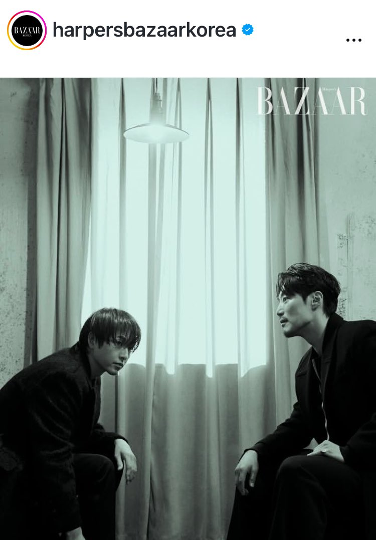walnut_chie's tweet photo. harpersbazaarkorea IG
#B_interview #바자1월호
🔗 https://t.co/bbGjLSwMwb
#송중기
#이희준
#보고타_마지막기회의땅
#보고타 https://t.co/D1tm4Lo7Gk