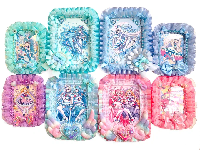 【BOOTH通販開始のお知らせ】 1/12(日)21時〜 冬コミ新刊プリキュア本 推し活カードデコケース完成品 販売開始 【BOOTH受注販売のお知らせ】 受付期間1/31まで リュミエラアクリルスタンド3種 推し活カードデコケース 受注受付開始