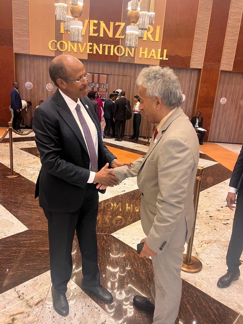 Getting strong supports from so many leaders on our continent : good omen