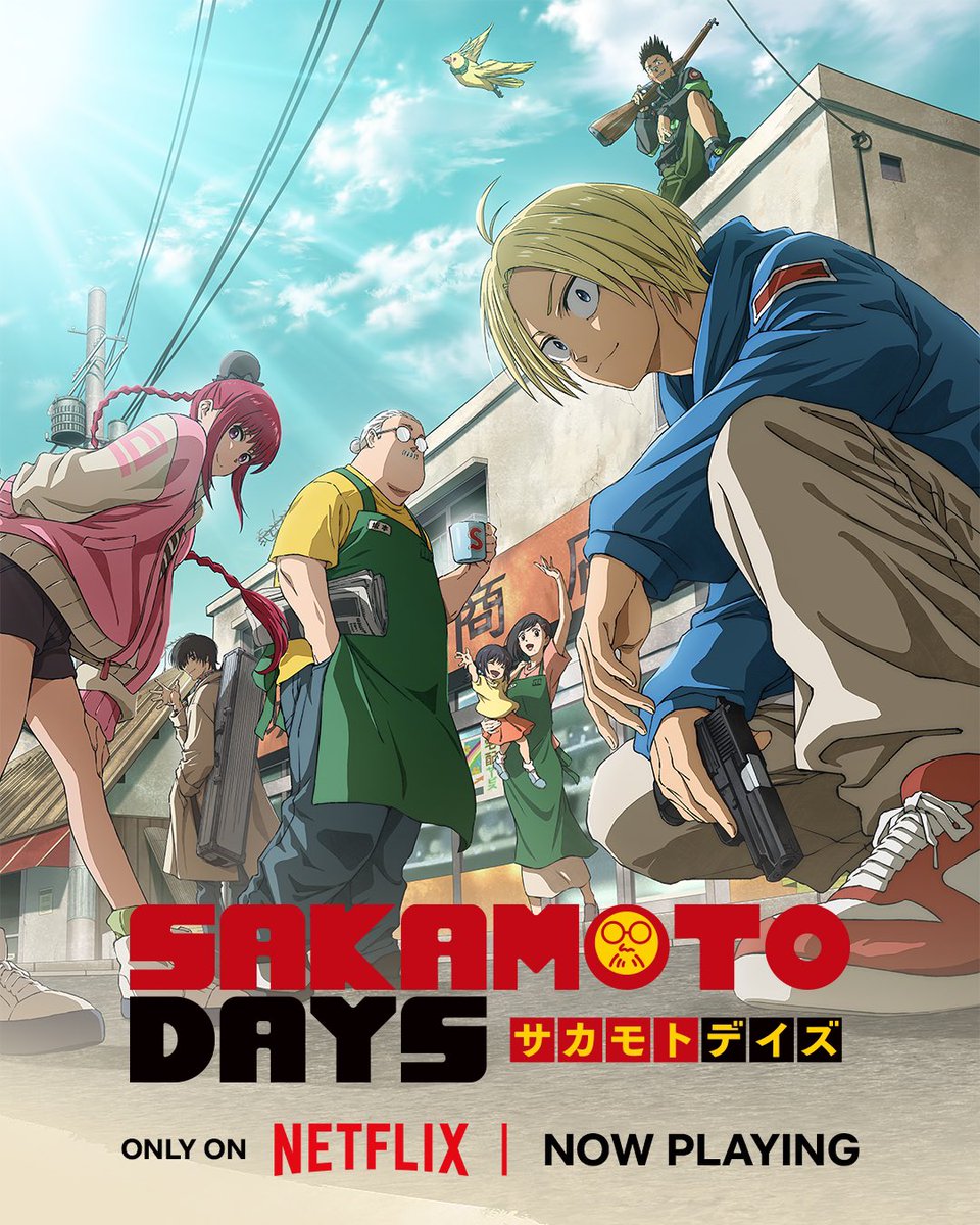 manoah_peace's tweet image. 🚨 SAKAMOTO DAYS is now streaming on Netflix! 🎉

Don’t miss the action-packed adventures of your favorite retired hitman!

#SakamotoDays #Netflix #AnimeStreaming