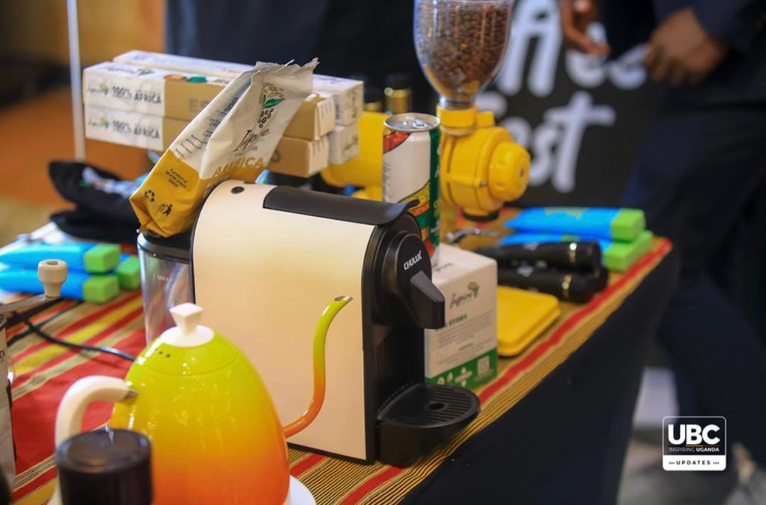 ellabeautyUg's tweet photo. PICTORIAL 

Some of the prototype products that are on display as we launch @AfriCoffeeFest today in munyonyo. All these products will be ready for both domestic and international consumption from the Africa Coffee Park, Ntungamo 

#AfricaCoffeeFestival https://t.co/sIkc9oAnub