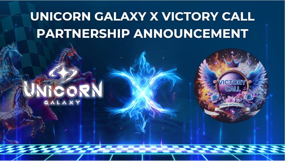 🤝 Unicorn Galaxy x Victory Call 🤝

🎉 We’re hyped to have @vic_torycall join us on our journey to 1,000,000 users.

👉 About Victory Call 

The VICTORY CALL channel shares crypto insights, trends, and strategies to guide informed decisions.