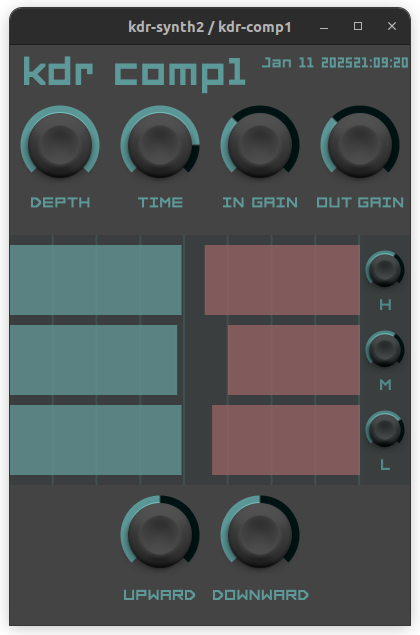 klknn_'s tweet photo. Roughly finished its GUI part. Now super fun DSP time🥳 https://t.co/fykfs2Bt9A https://t.co/oCjNB0BYOq