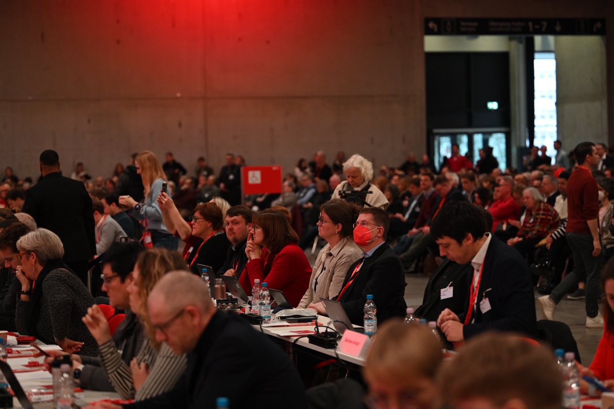 Team #SachsenAnhalt auf dem Bundesparteitag in Berlin.