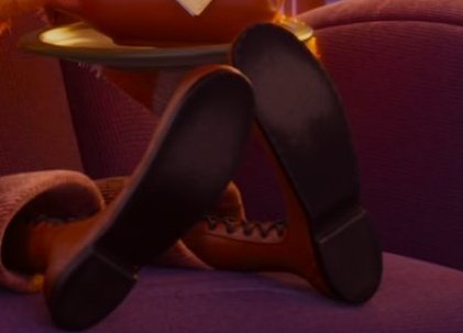 rubyrubydw's tweet photo. I love the detail that her boots are worn out underneath https://t.co/Sadl9xij6R