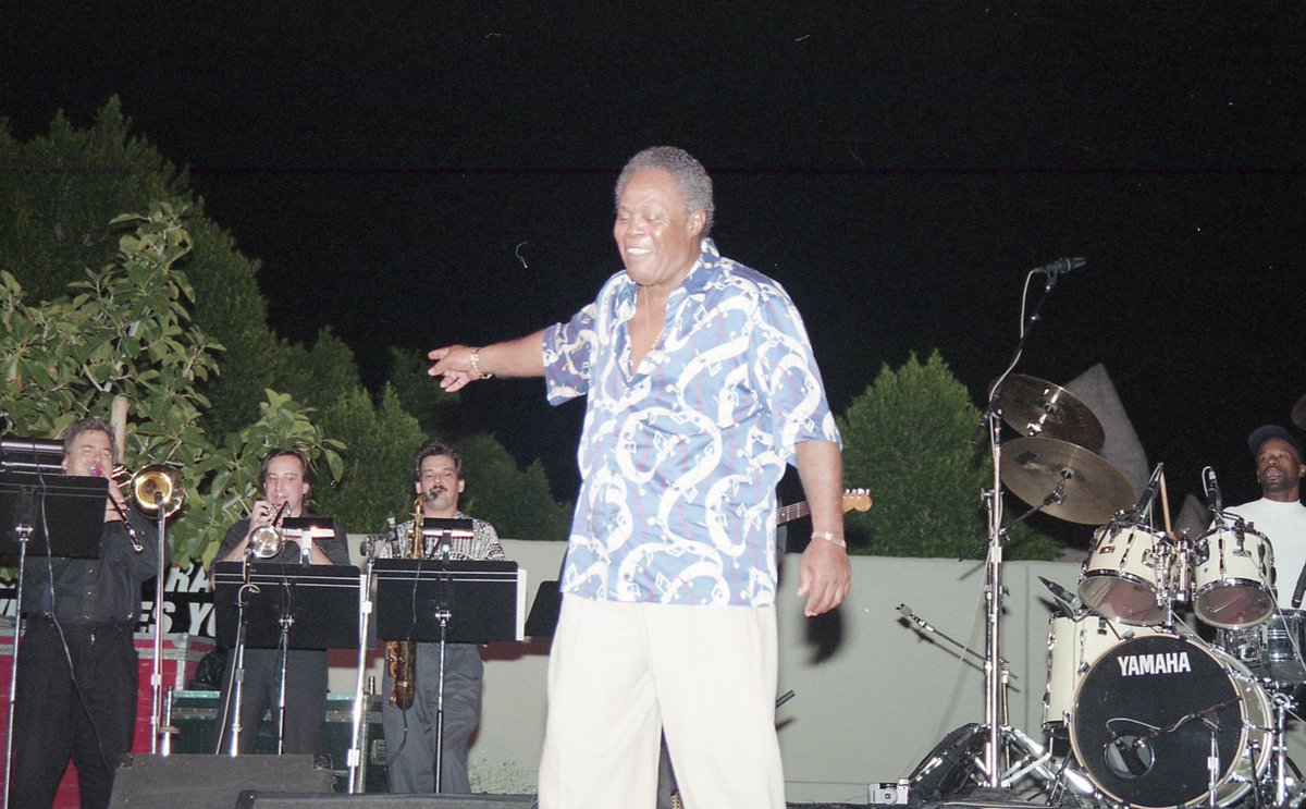 ACelebrityPhoto's tweet photo. RIP Sam Moore
Met him in Scottsdale, Arizona around 2000
After his show he &amp; his wife Joyce McRae took me to dinner
Up walked a guy who asked if he could join us
I looked up &amp; said "Billy Preston, the 5th Beatle
Hell no" in surprise
Preston thought I meant he couldn't join us https://t.co/q6htggTy5R