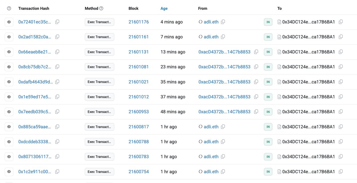 Togbe0x's tweet photo. adli.eth is liquidating degens with the usual treasury https://t.co/3TQVc0njtU