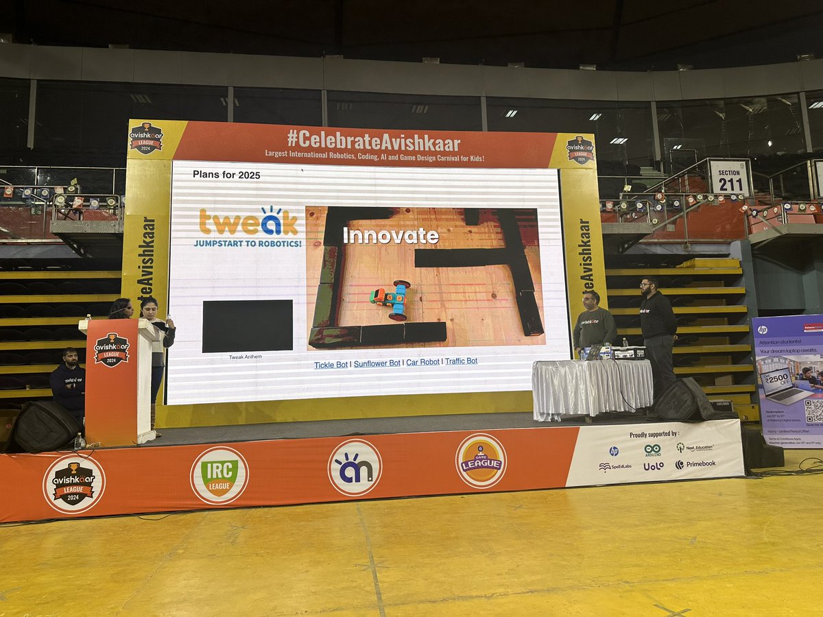 Incredible to see young innovators - children - building incredible mechatronics - robots that they built and coded - making them into useful innovations leading to a sustainable world, but also just tons of fun games and smart robots. 

Made possible by the incredible talent