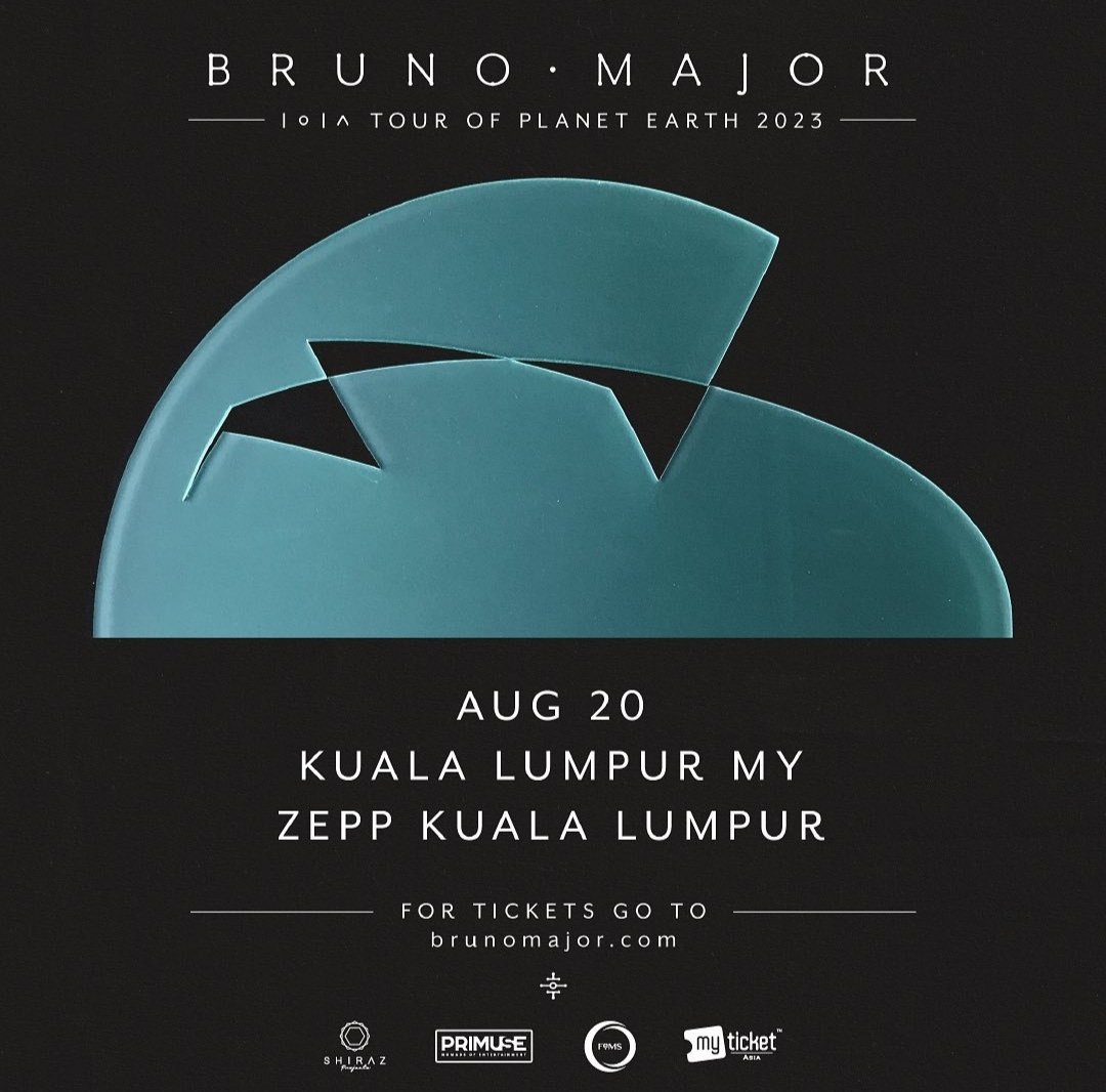 BravoEntCN's tweet photo. Bruno Major contert KUALA LUMPUR on August 20th 2023! https://t.co/zXdfdAks1d
