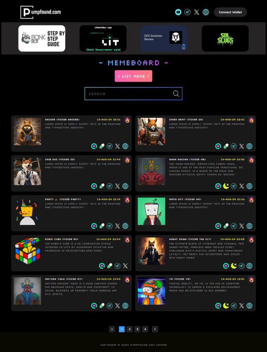 pumpfound's tweet photo. @Pijall1 https://t.co/dnPKnm2yug is Live!
Get ready to list your https://t.co/WbMFYxU9OI meme coin and watch it reach new ATHs! https://t.co/IE0u1yDxXl