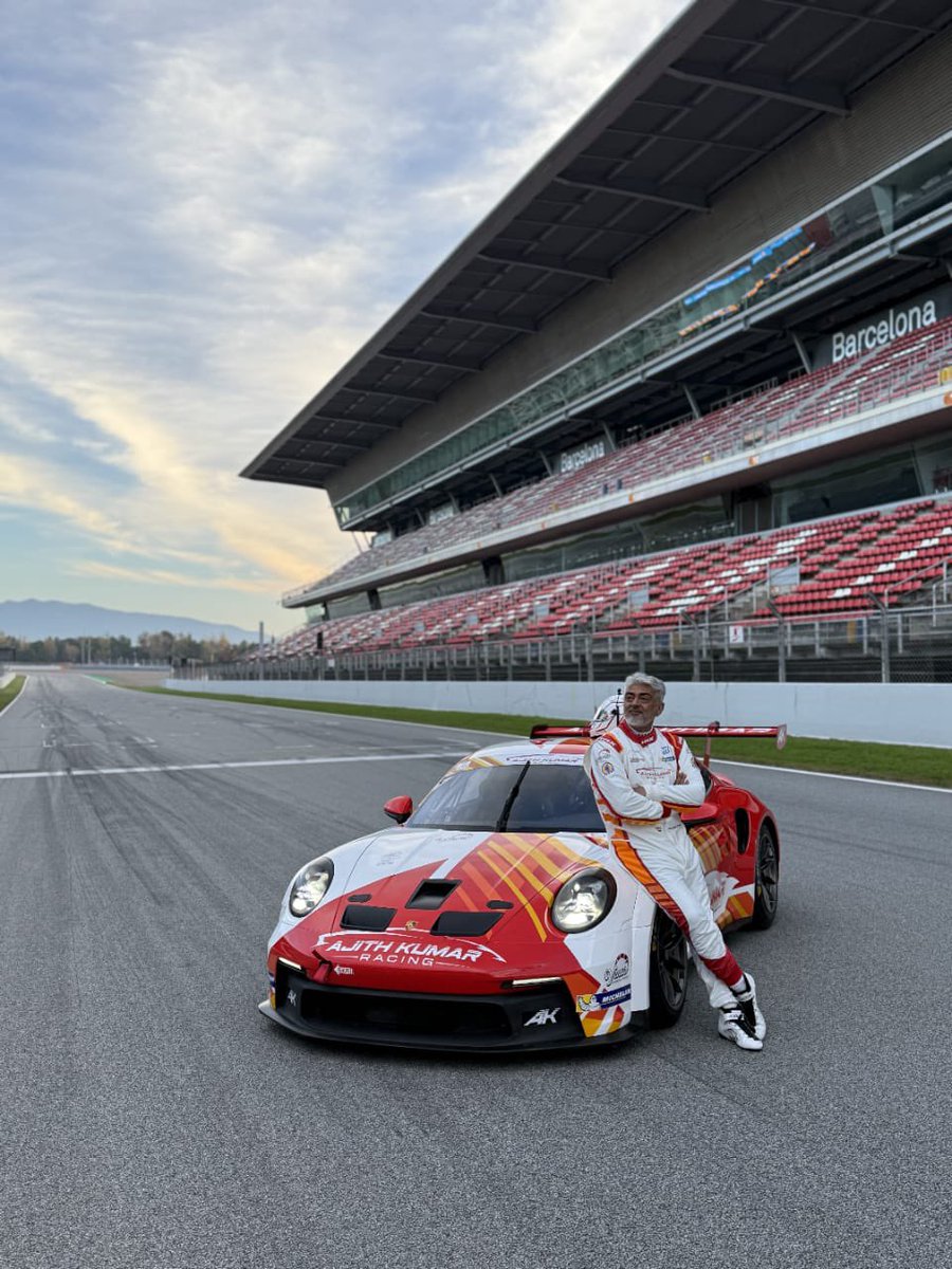 Praying for a safe and successful race. ♥️
We all are cheering you on 🏁🏎️🧿

#AjithKumar #racing #24HDUBAI