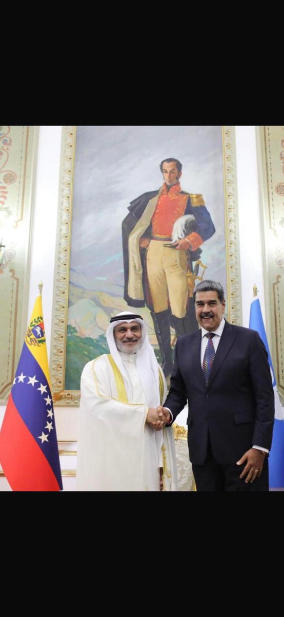 OPECSecretariat's tweet photo. After the Presidential Inauguration Ceremony held in Caracas, OPEC Secretary General HE Haitham Al Ghais was received in official audience by HE Nicolas Maduro Moros, President of the Bolivarian Republic of Venezuela at the Palacio Presidencial of Miraflores.

HE Al Ghais presented congratulatory words and best wishes for success to HE President Nicolas Maduro, on behalf of the OPEC Family, reiterating his utmost appreciation for the continued support and unwavering commitment of the Bolivarian Republic of Venezuela, under HE President Maduro’s leadership, to supporting oil market stability and strengthening of the OPEC and non-OPEC Cooperation.

The meeting was attended by HE Delcy Rodriguez Gomez, Executive Vice president and Minister of Hydrocarbons, HE Yvan Gil, Minister of Foreign Affairs and Mr Hector Obregon, President of PDVSA.

In the meeting, HE President Maduro re-affirmed Venezuela’s commitment to OPEC, and its willingness to continue fostering high-level collaboration, under the umbrella of the OPEC and non-OPEC Declaration of Cooperation (DoC), as well as tackling ongoing key global challenges such as the eradication of energy poverty and the promotion of fair and responsible energy transitions.