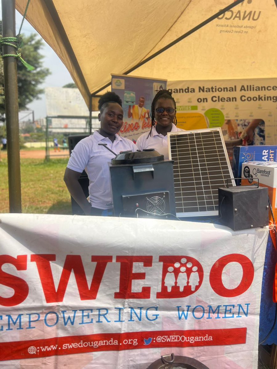 SWEDOempower's tweet photo. At @officialMUBS Sports Gala, we are showcasing our #CleanCooking solution, the #SolarAided Stove. Proud to be part of the #SEECleanCooking project supported project by @GIZ_Uganda @NLinUganda @DKinUganda @CLASPappliances @energia_org @EUinUG @UKinUganda @MEMD_Uganda @NREP_Uganda https://t.co/tDYtjdvcNQ