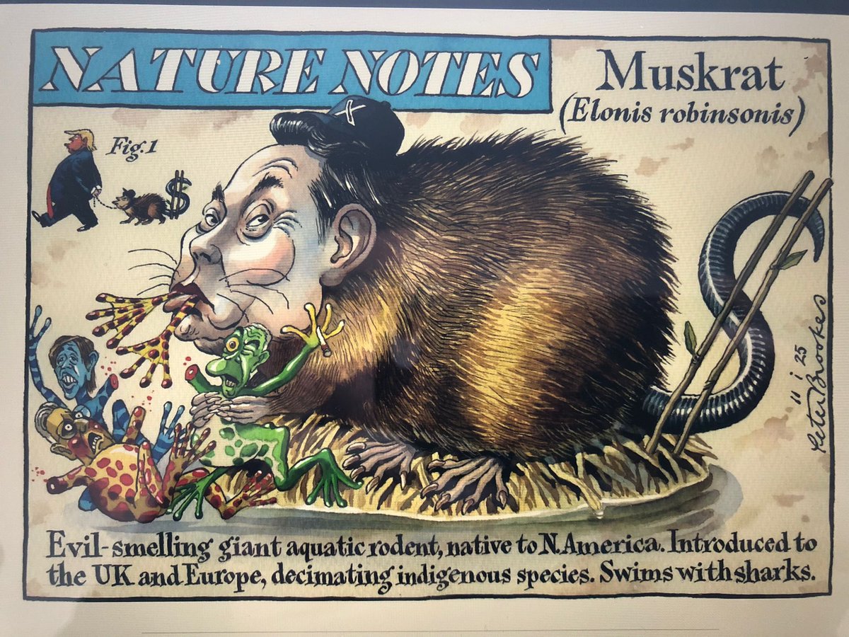 The Times today daring to indulge in parody where the Washington Post fears to tread….. 
<a href="/washingtonpost/">The Washington Post</a> <a href="/thetimes/">The Times and The Sunday Times</a> 

The Laughter of Triumph is a marvellous book by Ben Wilson about William Hone and the fight for a free press 200 yrs ago - not much has changed has it???