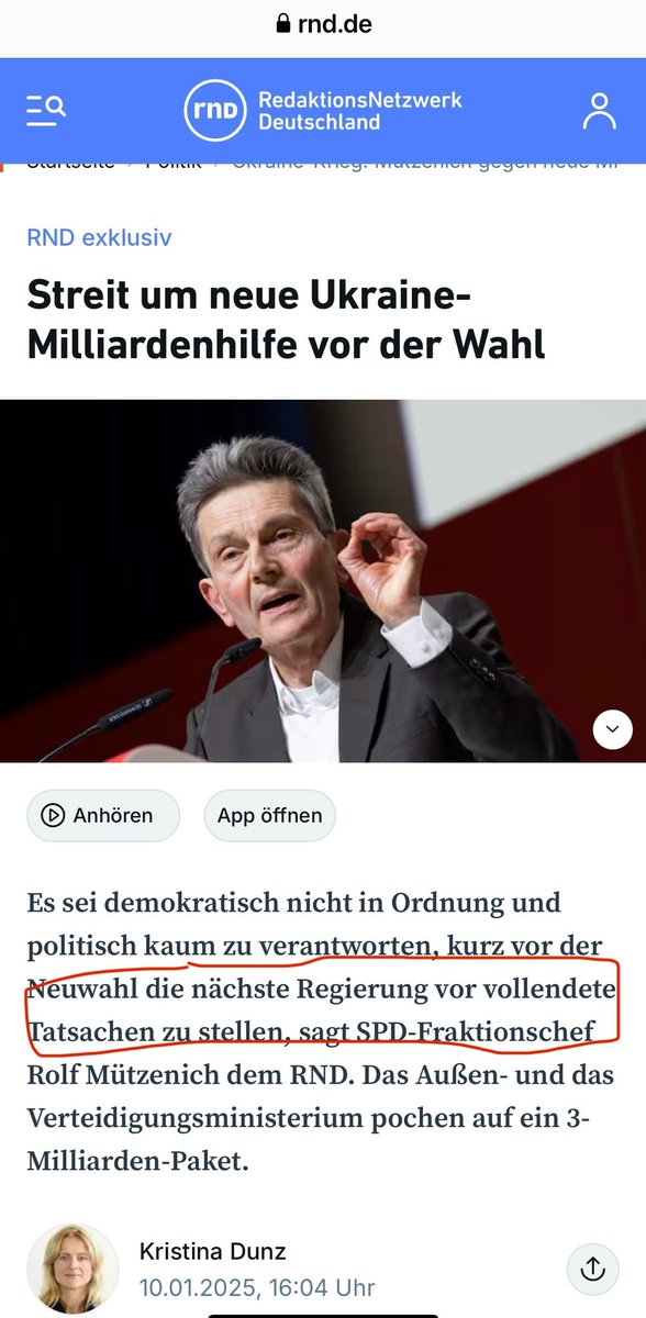 Der empathieloseste &amp; zynischste Politiker Deutschlands. Unermüdlich mit seinen scheinheiligen, fadenscheinigen Argumenten. “Demokratisch nicht in Ordnung?” Wirklich? 
Die Ukrainer dürfen ruhig ans Messer Russlands geliefert werden. Einfach nur widerlich🤢 rnd.de/politik/ukrain…