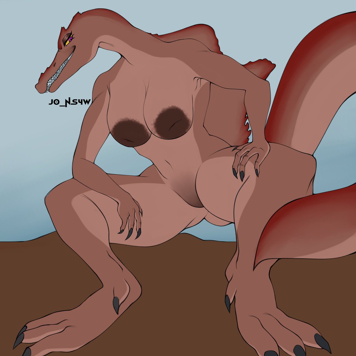 Jo_ns4w's tweet photo. Spyno my oc #nsfw #nsfwart #rule3 https://t.co/lqnG3UBSnX