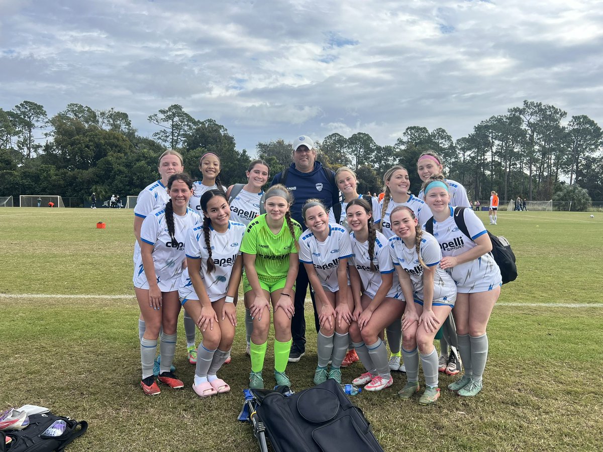 MORushECRL07G's tweet image. The girls had a good game today in FL at the ECNL Showcase!
@juliapeters2025 ⚽️🅰️
@skhammanyvong_ ⚽️🅰️
@auten_reid ⚽️🅰️
@SkylarAtienza ⚽️⚽️⚽️
@DevinTracy07 🅰️
@Caitlyn65234813 ⚽️🅰️
Final game tomorrow at 8:15 EST
