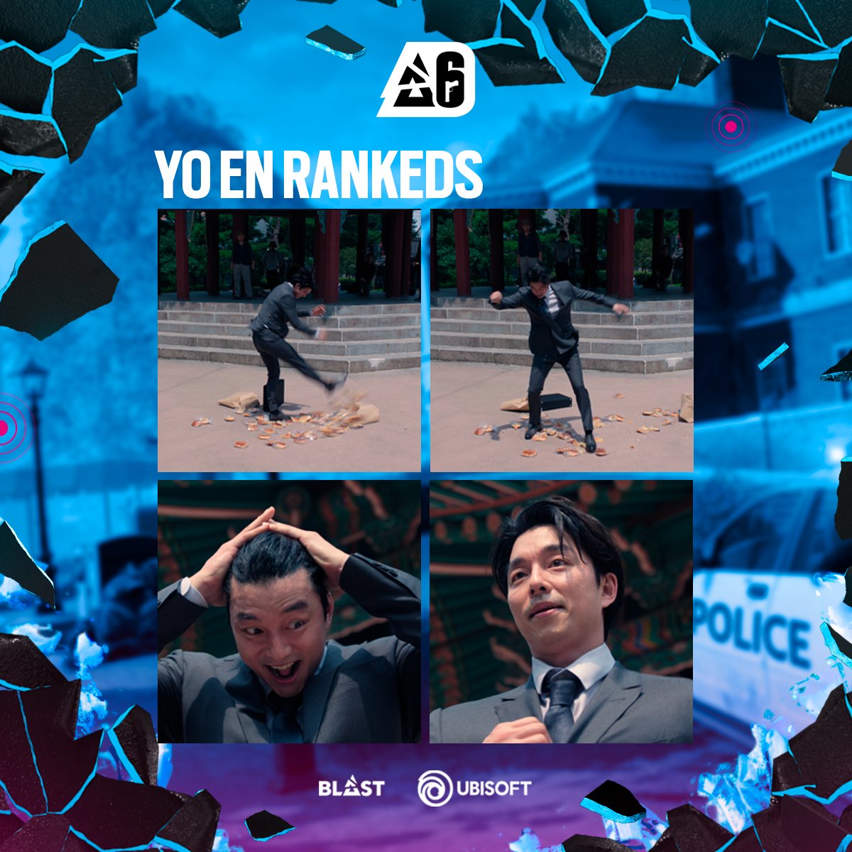 R6esportsES's tweet photo. Yo en rankeds 🐙🎮 

¿A ustedes también les pasa? 🤔

#RainbowSixSiege #GamerLife #R6Meme https://t.co/Mt9hm2wcFB