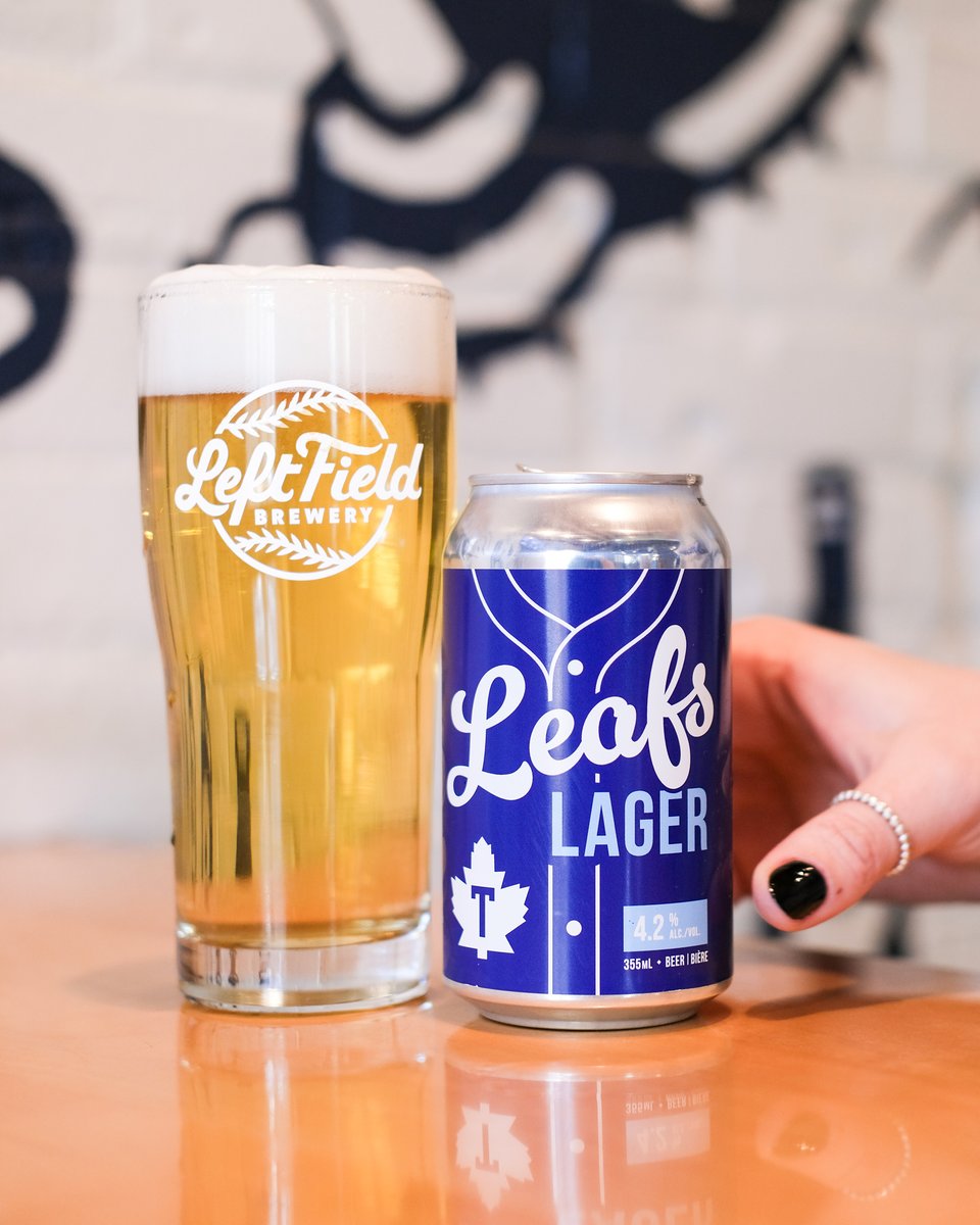 LFBrewery's tweet photo. Stock up on your Leafs (Lager) for the Leafs (game) 🍻⁠
⁠A classic lager that tastes like a lager, we upgraded the game-day staple lager with an all-grain recipe for a clean, easy-drinking and nostalgic beer! Find it at an @LCBO near you today. https://t.co/GDdEcTvOFP