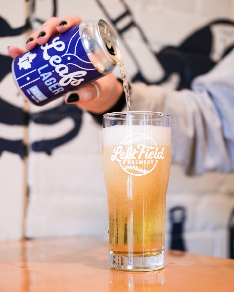 Stock up on your Leafs (Lager) for the Leafs (game) 🍻⁠
⁠A classic lager that tastes like a lager, we upgraded the game-day staple lager with an all-grain recipe for a clean, easy-drinking and nostalgic beer! Find it at an <a href="/LCBO/">LCBO</a> near you today.