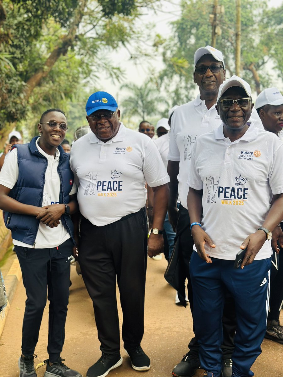 ssebaduuka's tweet photo. The Africa Magic Tour 2025 ✨
#RotaryPeaceWalk25 #RIPresidentVisitsUG https://t.co/5SILoHQrU1