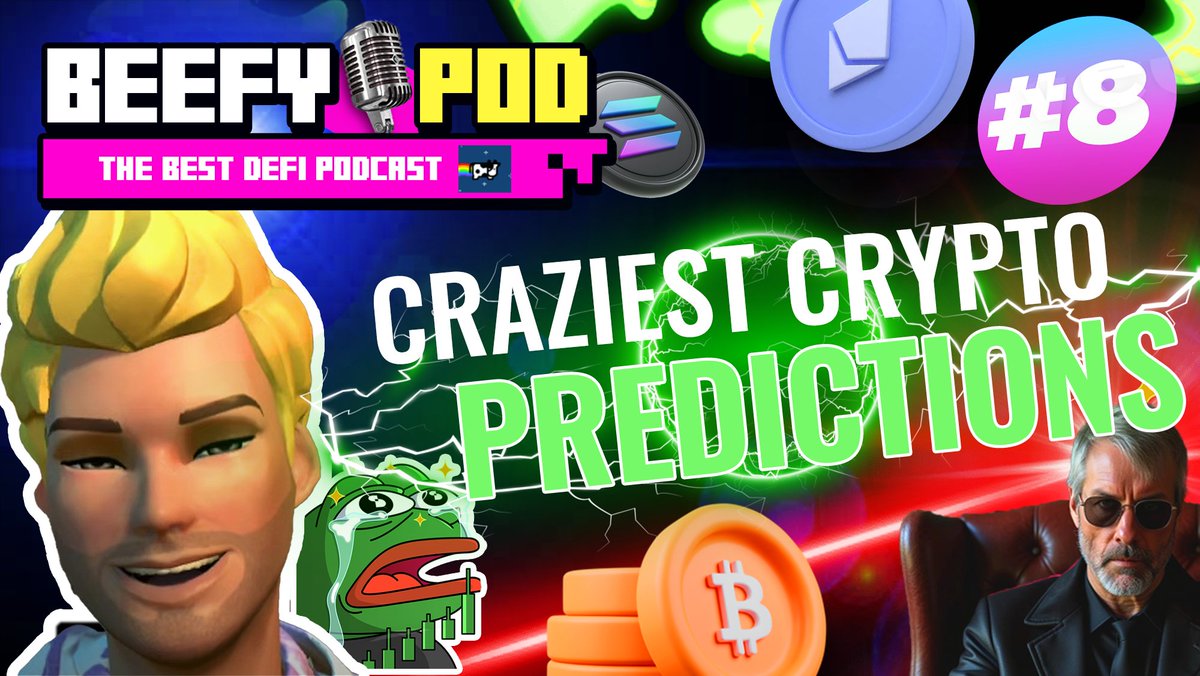 Top 10 Craziest Crypto Prediticon for 2025 Number 10 is a lock. You can bet  on it. Check it out👇