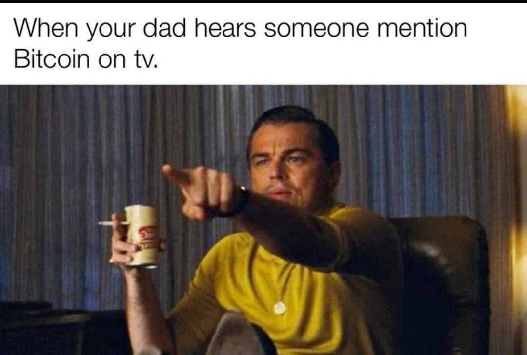 if your dad is into crypto