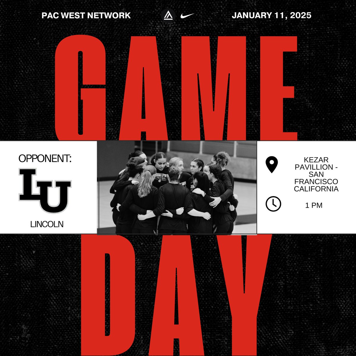 Lil non-conference action on this beautiful Saturday! Let’s get it🔥

🆚: Lincoln
📍 : San Francisco, California 
⏰ : 1 PM 
📺 : pacwestnetwork.tv/artu/
📊 : artuathletics.com/sidearmstats/w…

#GoUrbanKnights #BeTheArtistBeTheAthlete
