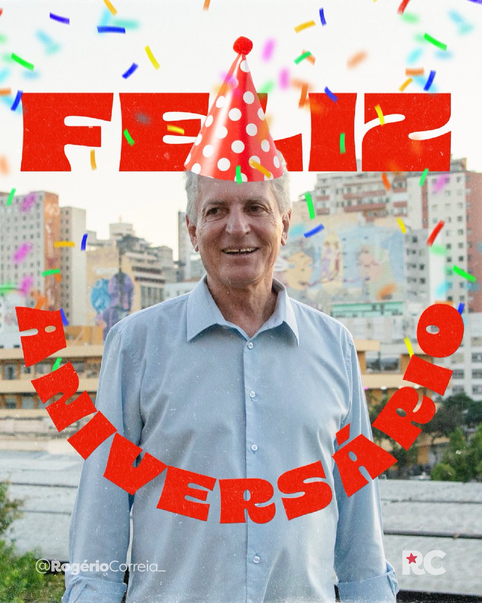 RogerioCorreia_'s tweet photo. Hoje é aniversário do nosso deputado sempre na luta!
São 67 anos dedicados à defesa da educação, dos trabalhadores e da democracia. Você é a nossa referência! Desejamos muitos anos de saúde e vida para continuar sempre na luta. Parabéns, Rogério! 🎉🎈🥳
#EquipeRC https://t.co/2tlcYl3mUN