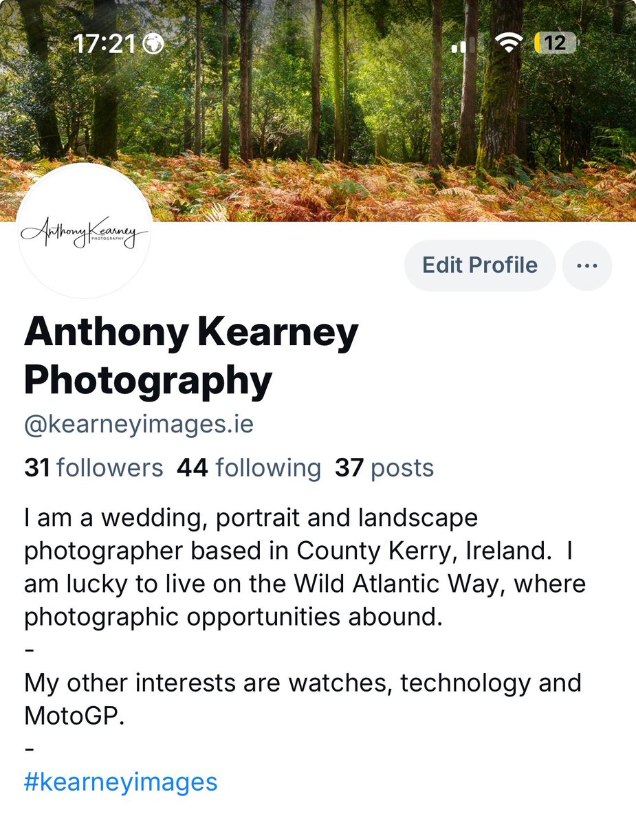 I've moved to BLUESKY <a href="/kearneyimages/">🦉Anthony Kearney Photography</a>.ie on Bluesky.