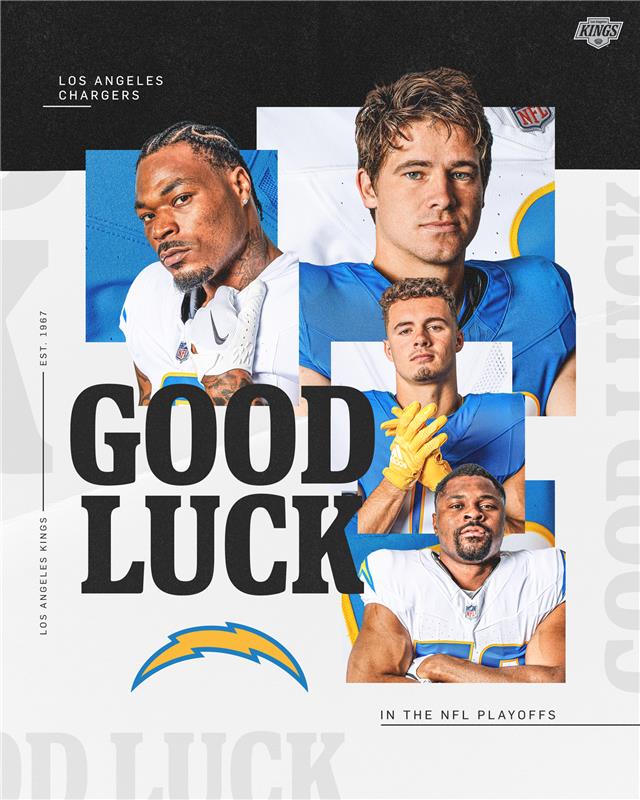 good luck, <a href="/chargers/">Los Angeles Chargers</a>!!!! 💙
