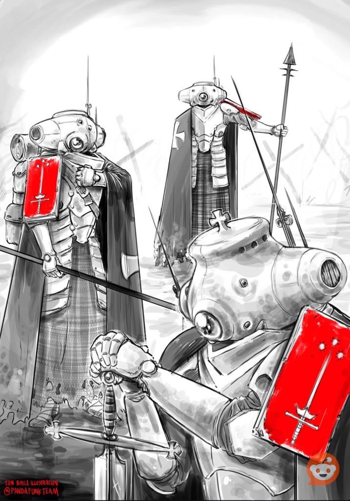 LOTS of new people today loving the Artillery Witch, so here are a few other bits of #trenchcrusade fan art, please enjoy! 🙌