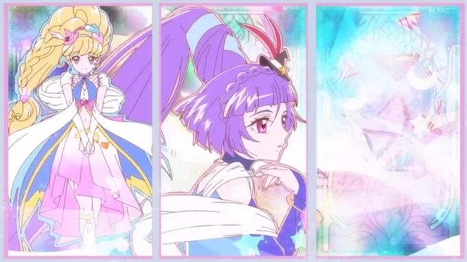 EDはCGダンスじゃなかったけどすごい綺麗な映像だった・・!  #まほプリ2 