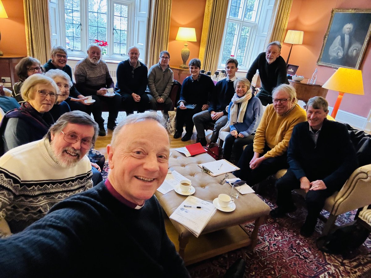A good morning with the Deanery Lay Chairs looking at opportunities and challenges