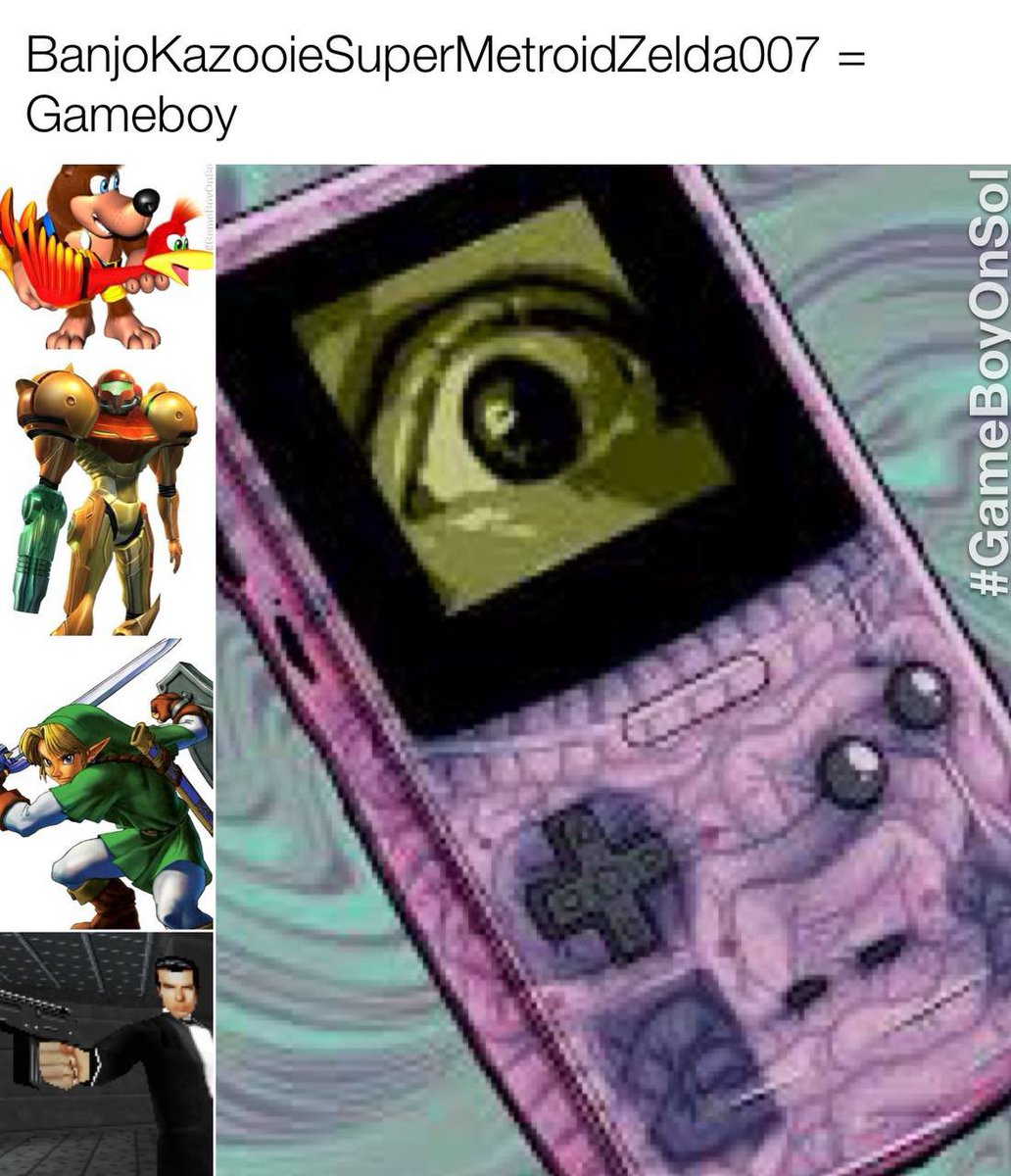 BanjoKazooieSuperMetroidZelda007 tweet media