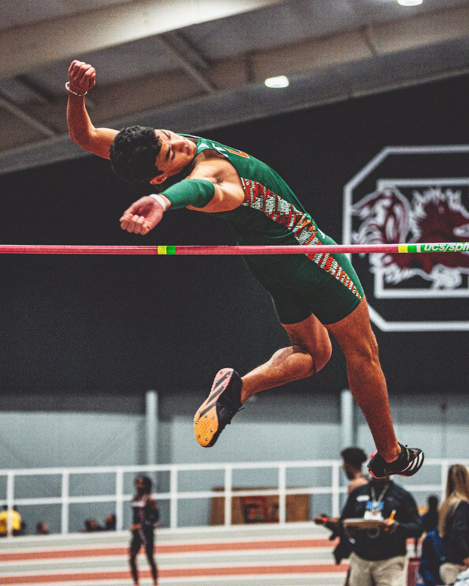 CanesTrack's tweet photo. Get us started, Aaron Kim‼️👏

✅ First place finish 🥇
✅ 2.05m (6-08.75) HJ

Results: https://t.co/eSBH1ioiKU https://t.co/Isoe7lrQof