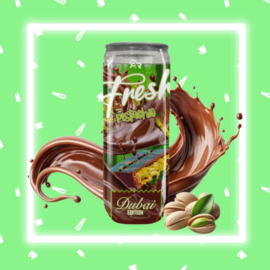 UUTUUS 😋! TikTokissa trendaava Dubai-suklaa on rantautunut myös meille tavallaan... 😁

Uutuus nimittäin on Dubai Fresh Pistachio Chocolate Limonadi, joka nimensä mukaisesti maistuu pistaasipähkinöiltä ja suklaalta 🍫! 👉🏻 mangacafe.fi/tuote/26587225