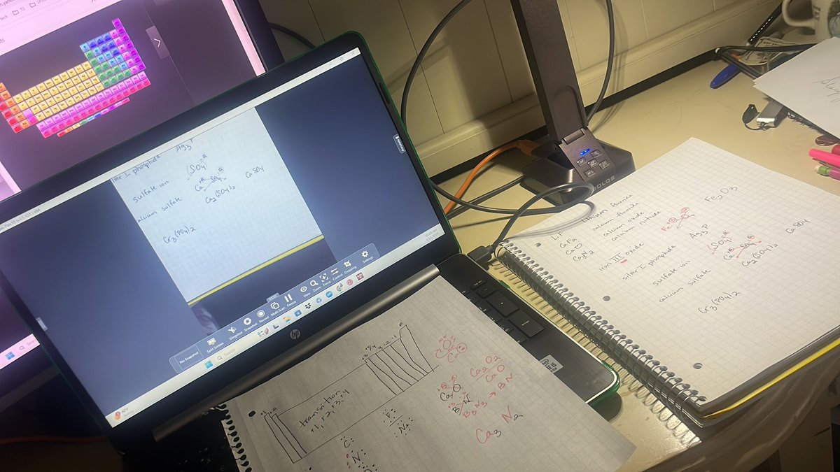 #iteachchem virtual tutoring this morning!