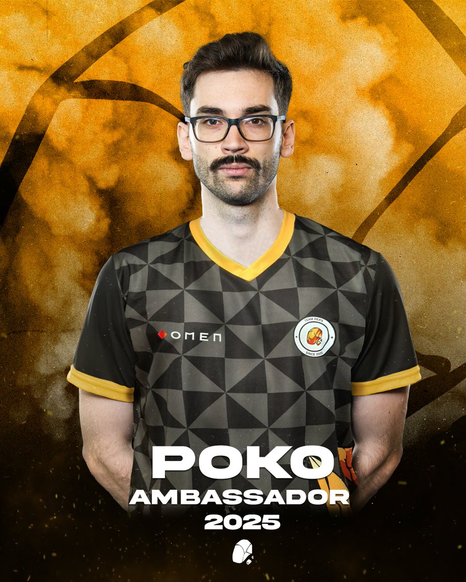 Toujours aussi dingo et toujours aussi énergique, il continue l’aventure avec nous !

<a href="/poko/">Poko</a> sera à nouveau ambassadeur de la Team Peps en 2025 !

#AuxArmes ⚔️