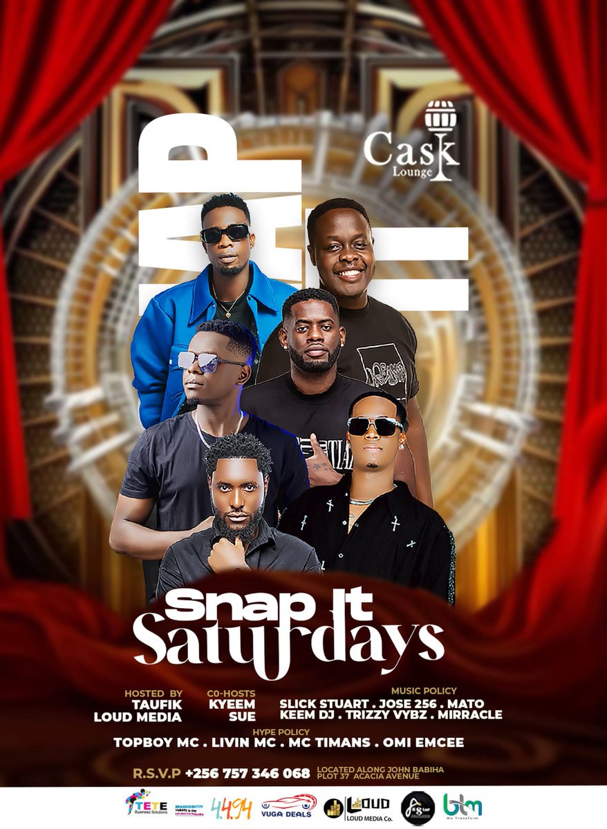 djtrizzyvybz's tweet photo. IT'S SNAP IT SATURDAYS!
Get ready for an unforgettable night at Cask Lounge!
I'm live on the turntables, spinning the hottest tracks to keep you dancing all night long!
Join me for #SnapItSaturdays and let's create some unforgettable memories together!
#DjTrizzy https://t.co/sbagd3bFEe