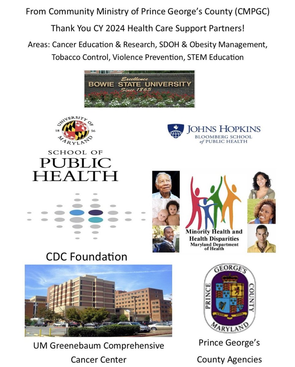 CmpgcHealth's tweet photo. 2024 and hopefully 2025 health partners to help advance health equity! https://t.co/jpVn7CwroD
now https://t.co/SvmUlh2Kog