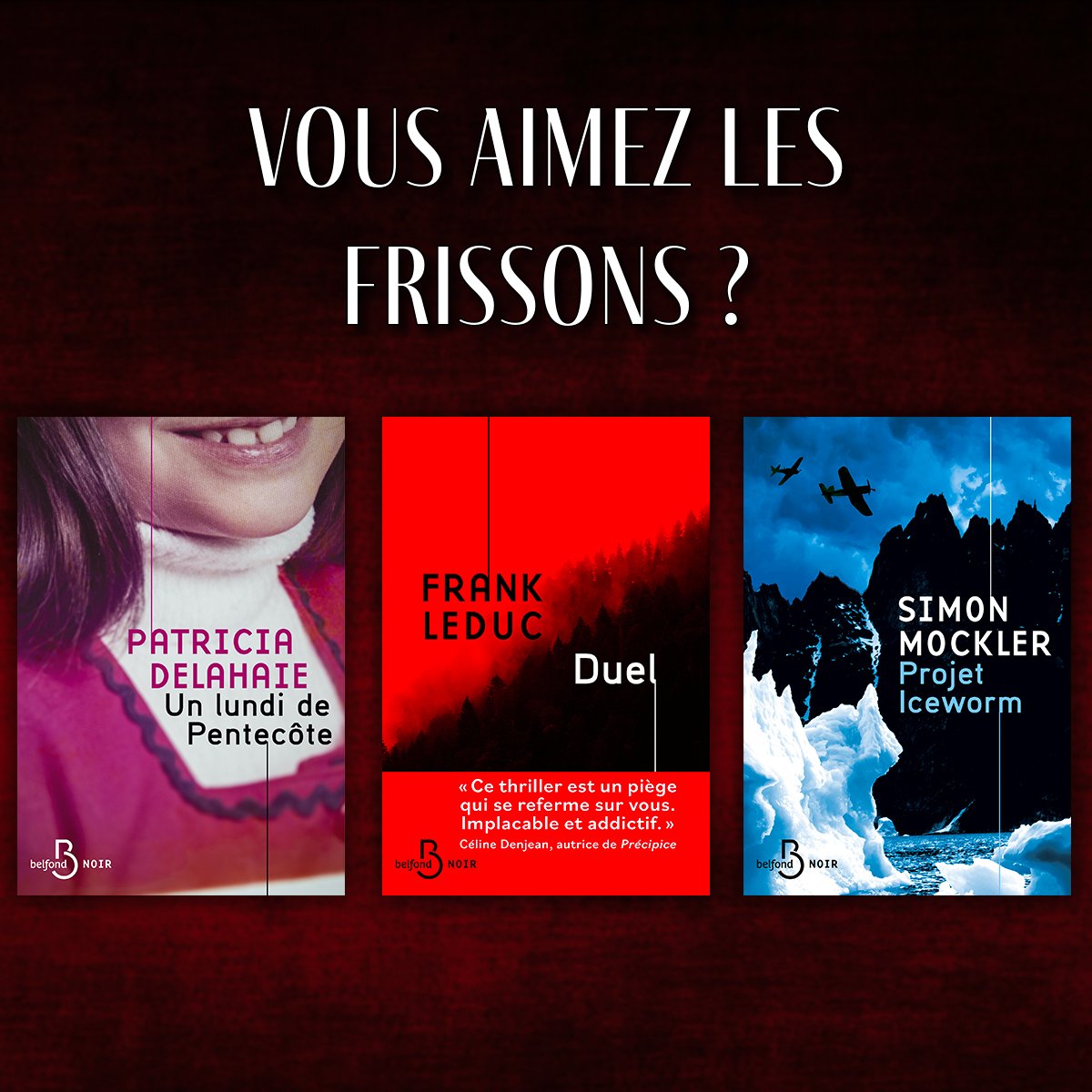 Editions Belfond tweet media